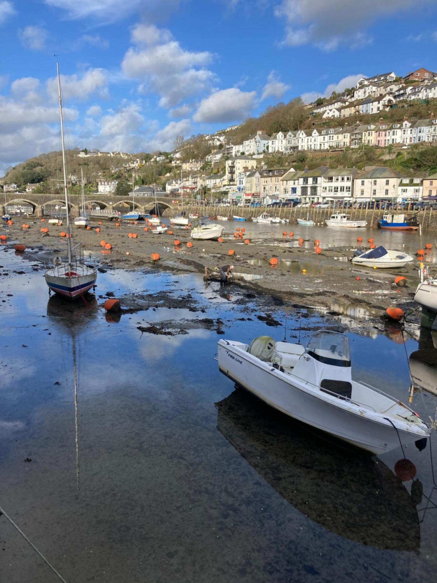 The Hillocks, Looe - Two Bedroom House With Fabulous Views Of Looe Town And Harbour Exteriör bild